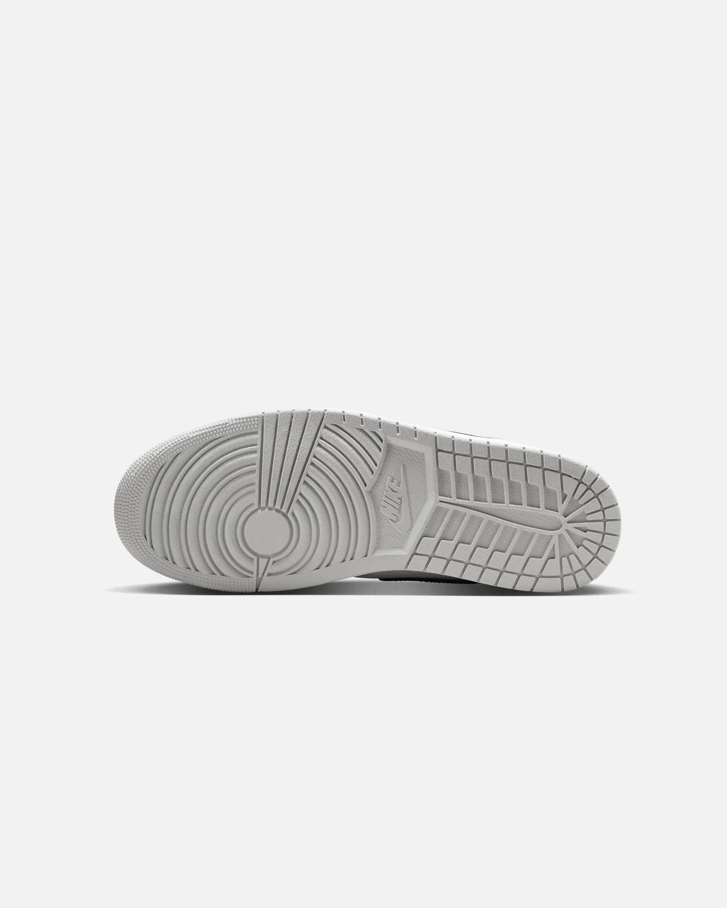 Jordan Air Jordan 1 Mid "Baron" White/Black/Smoke Grey Stitchless Construction