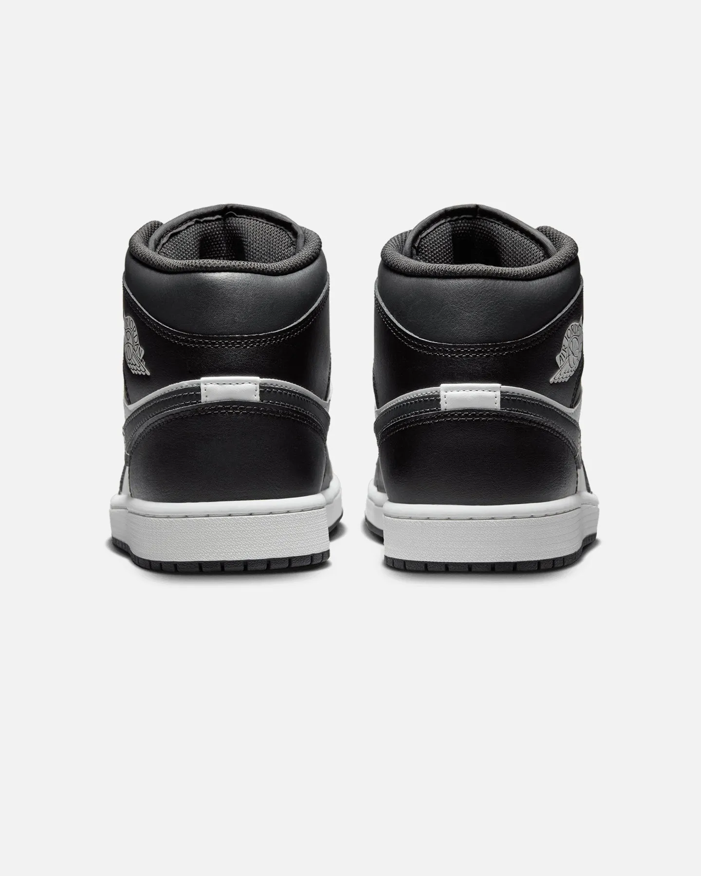 Thermoregulating Layer Ventilation Port System Jordan Air Jordan 1 Mid "Off Noir Toe"  Black/White