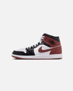 Quick Lacing System Jordan Air Jordan 1 Mid SE "Dark Pony" White/Dark Pony-Black