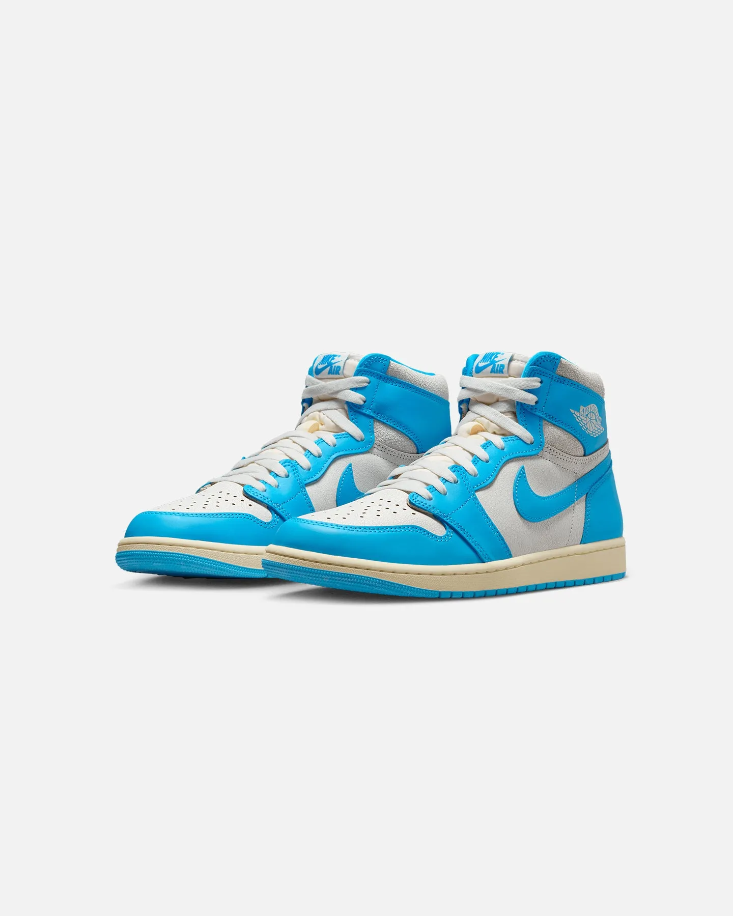 Tension Dispersing Outsole Jordan Air Jordan 1 Retro High OG  Reimagined "UNC" Powder Blue/Sail