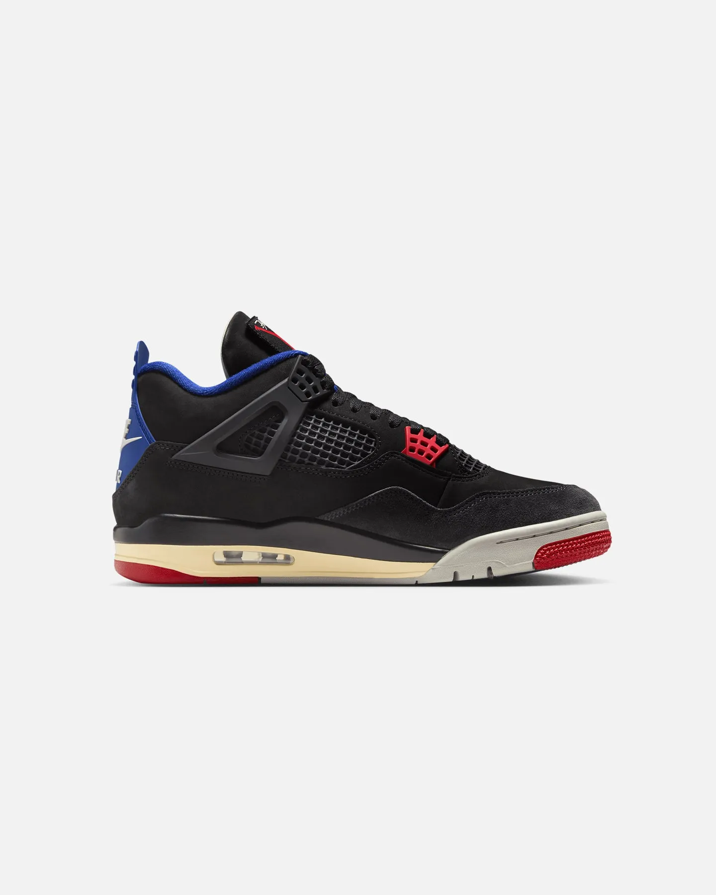 Jordan Air Jordan 4 Retro OG Remastered "Rare Air" Black/Fire Red Heat Dissipation Technology Stretchable Collar