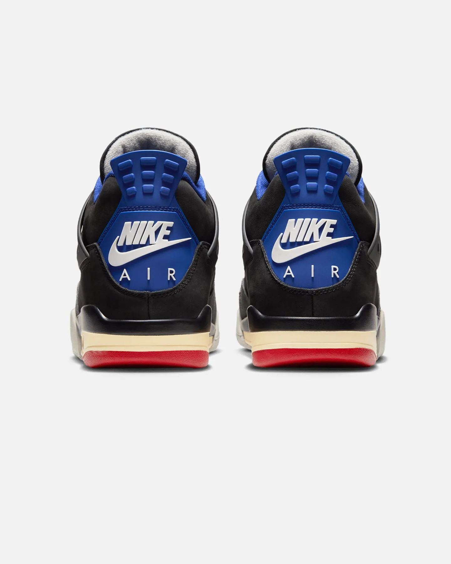 Jordan Air Jordan 4 Retro OG Remastered "Rare Air" Black/Fire Red Wide Base Platform Basketball Ready