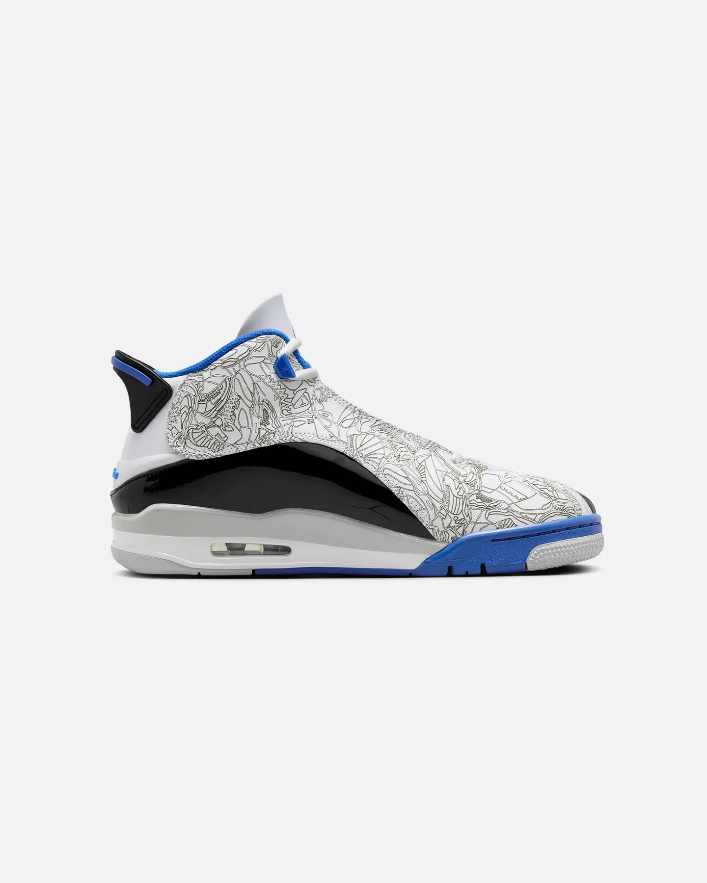 Jordan Air Jordan Dub Zero White/Game Royal Tailored durability ToeProtection