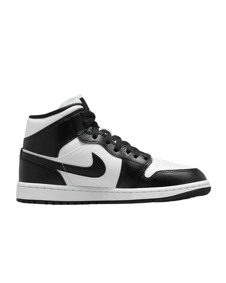 karate shoes Trail Running Jordan scarpa sneakers da donna Air Jordan 1 Mid DV0991 101 bianco-nero