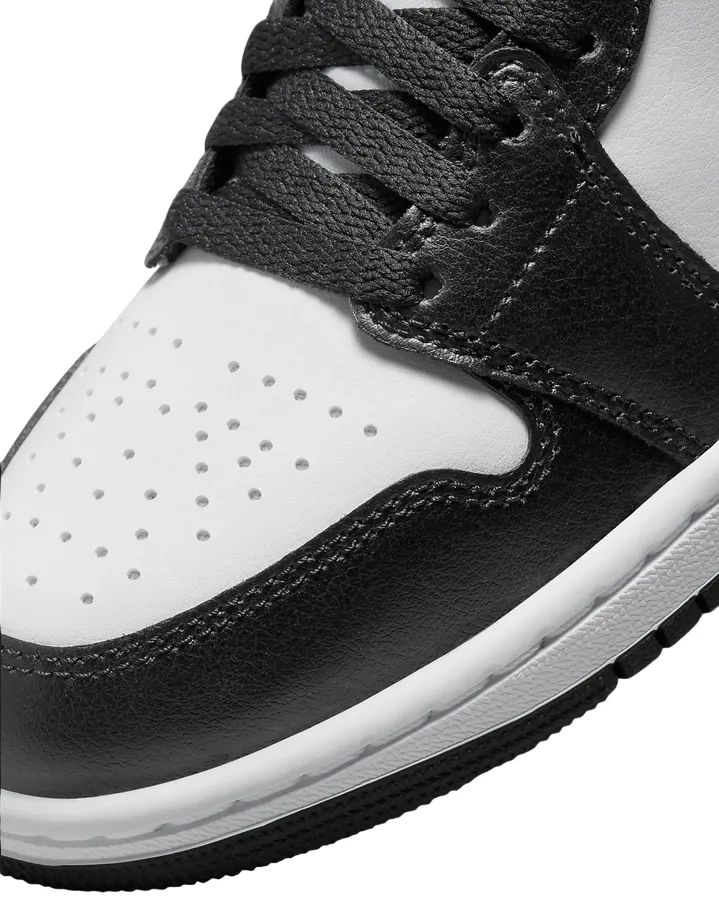 AntiFriction Jordan scarpa sneakers da donna Air Jordan 1 Mid DV0991 101 bianco-nero