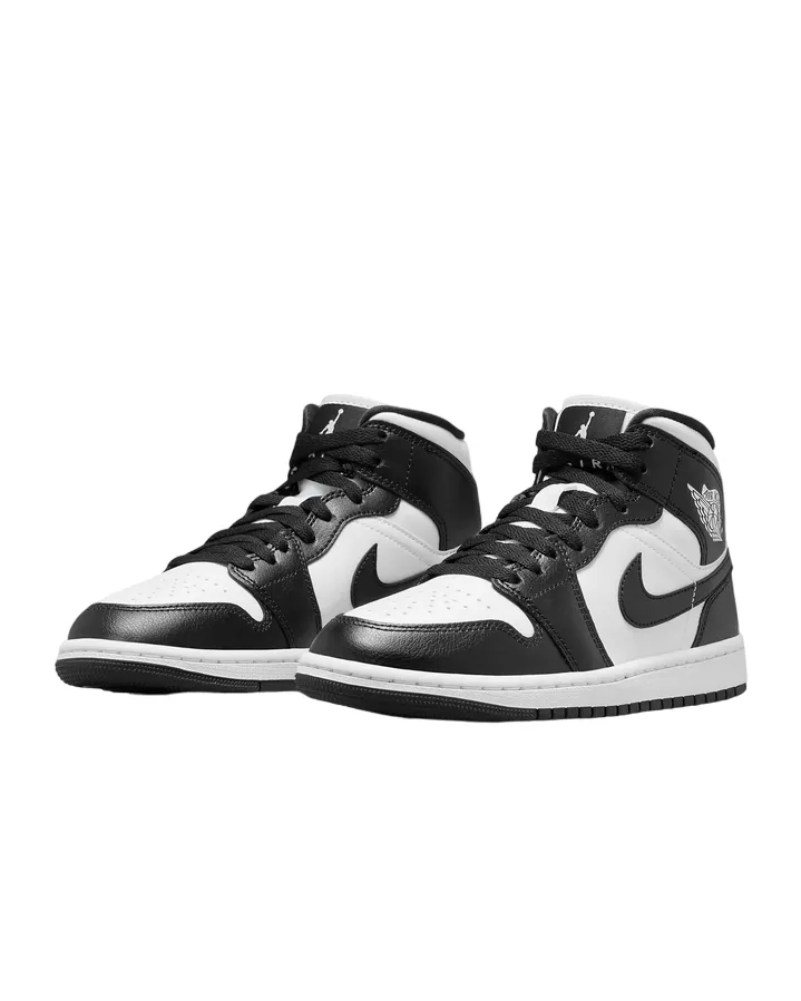 Friction Reduction Tech practical gear Jordan scarpa sneakers da donna Air Jordan 1 Mid DV0991 101 bianco-nero