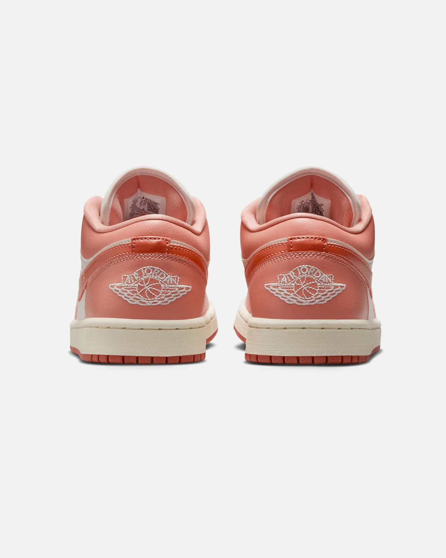 High Traction Pattern Jordan Women's Air Jordan 1 Low Sail/Madder Root