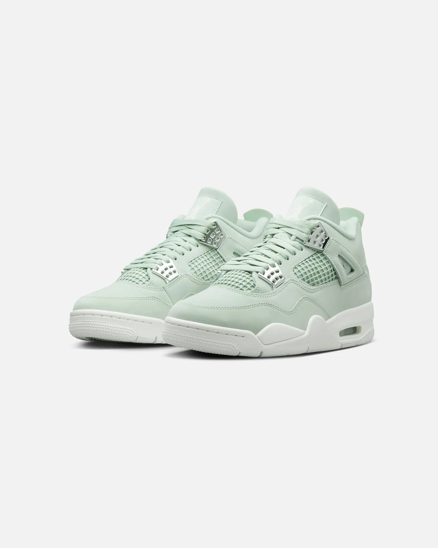 Compression Molded Outsole all - around shoes Jordan Women's Air Jordan 4 Retro "Seafoam" Seafoam