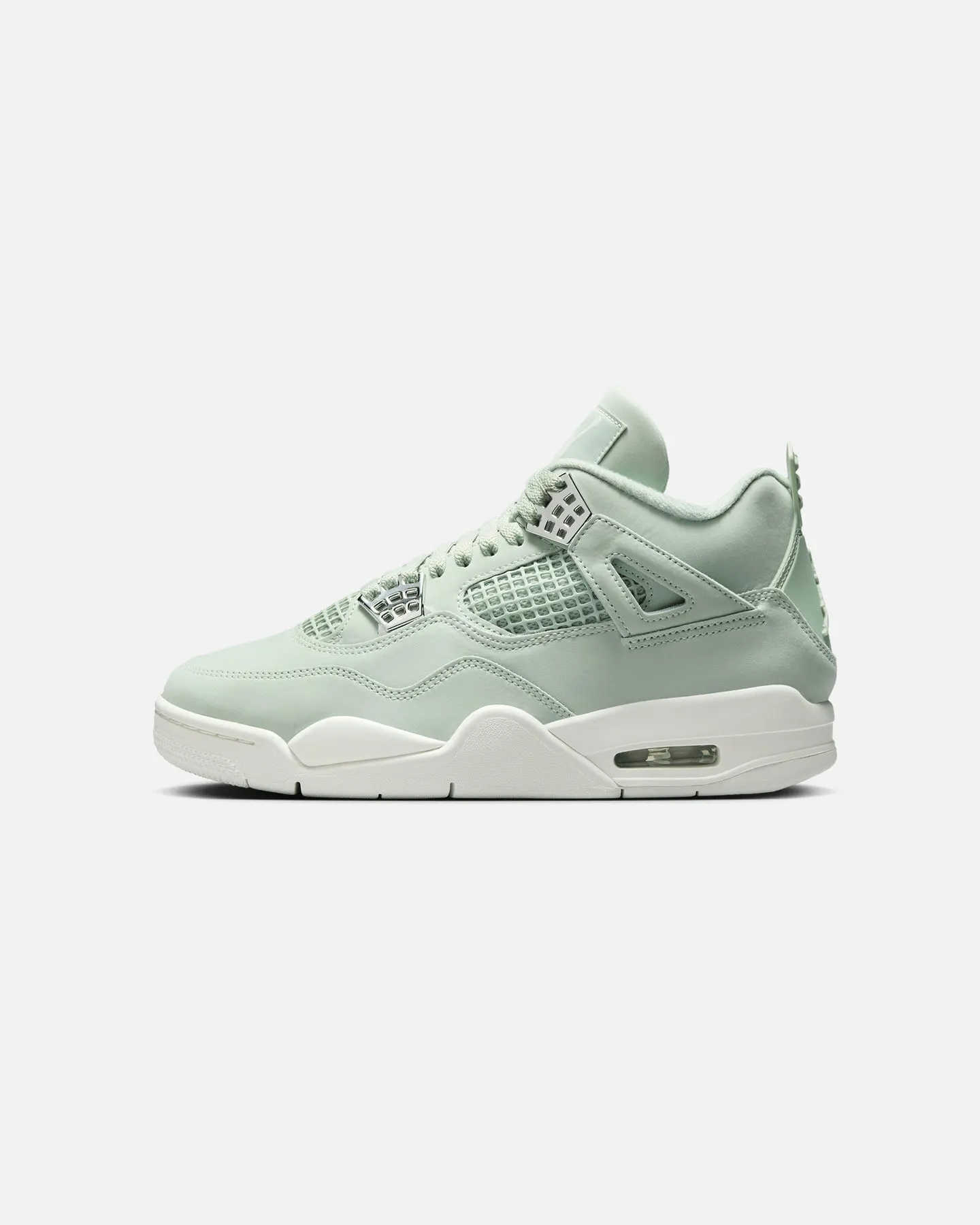 Lightweight Upper Jordan Women's Air Jordan 4 Retro "Seafoam" Seafoam