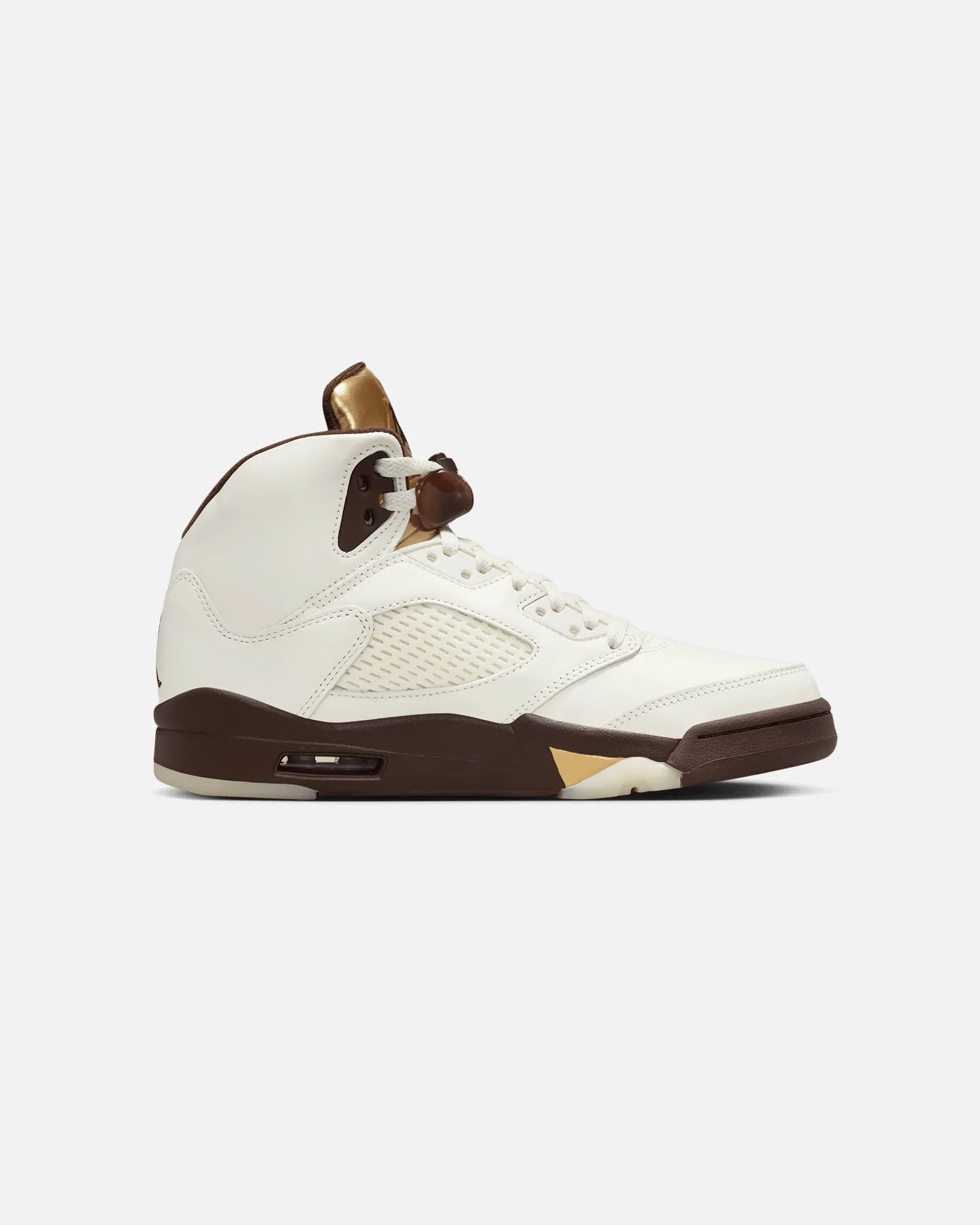 Jordan Women's Air Jordan 5 Retro "Golden Ticket" Earth recycled shoes running in a frozen river area shoes