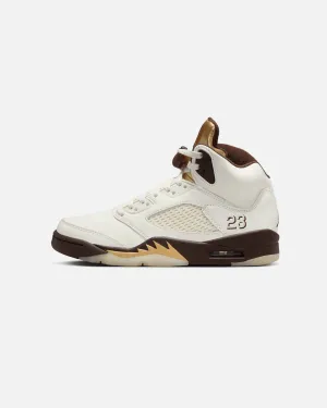Jordan Women's Air Jordan 5 Retro "Golden Ticket" Earth Energy Return Foam