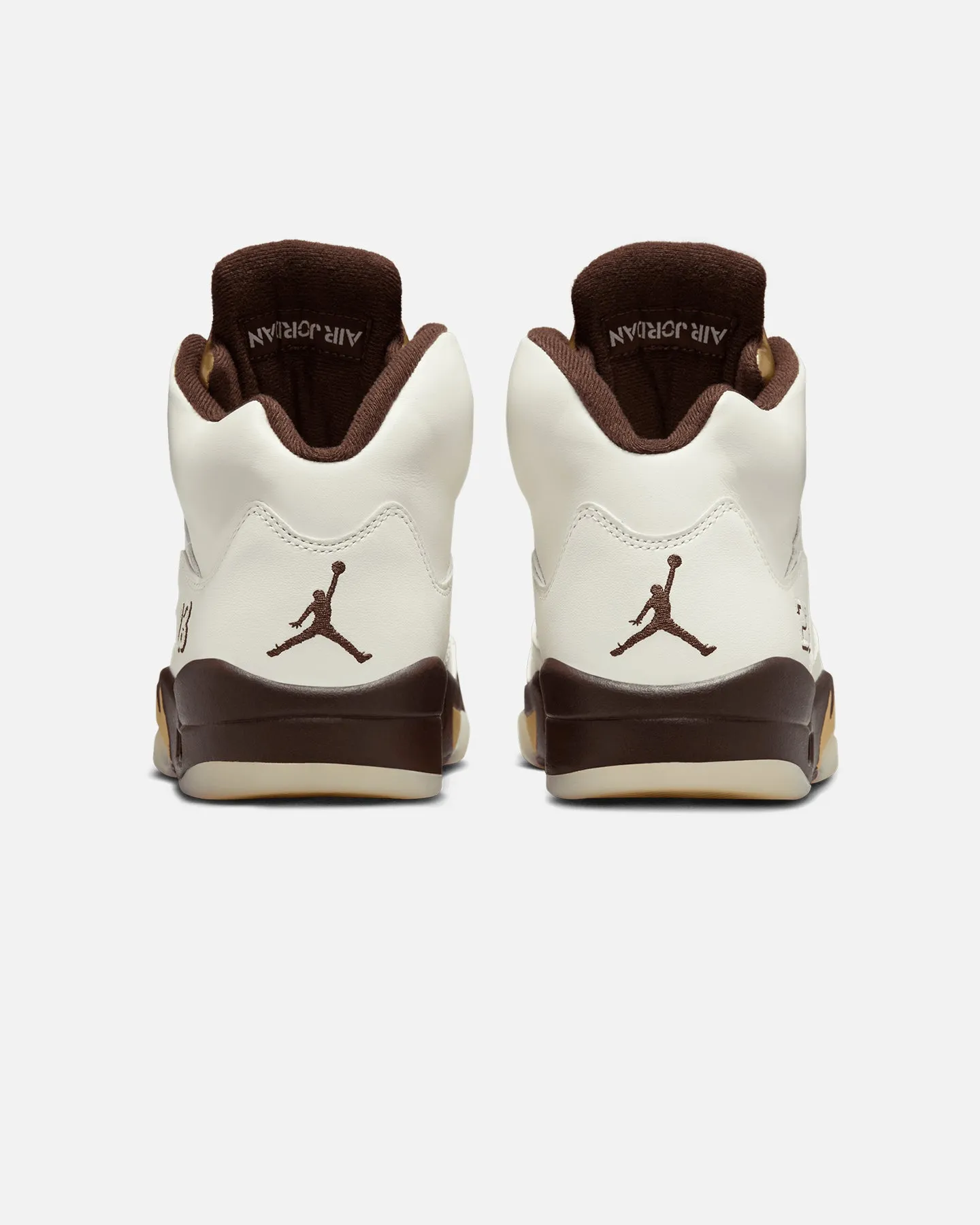 Jordan Women's Air Jordan 5 Retro "Golden Ticket" Earth Muddy running Anatomic Lacing System
