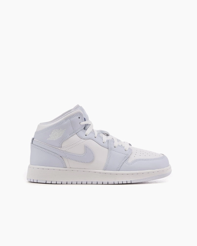 Breathable Upper Design Jordan 1 Mid Cobalt Bliss (GS)