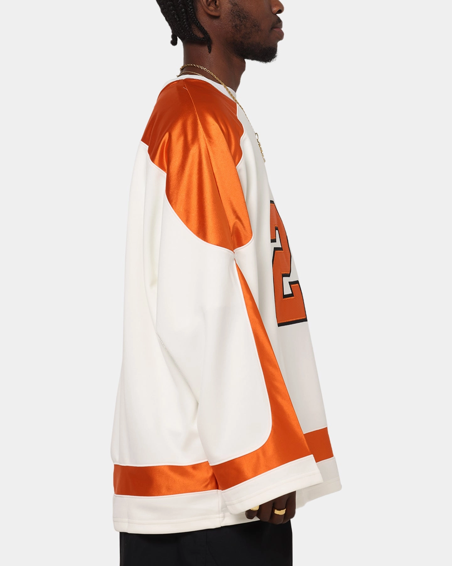 Wind Resistant Coating Stylish Comfort Jordan Brooklyn Collegiate Hockey Jersey Sail/Starfish/Black