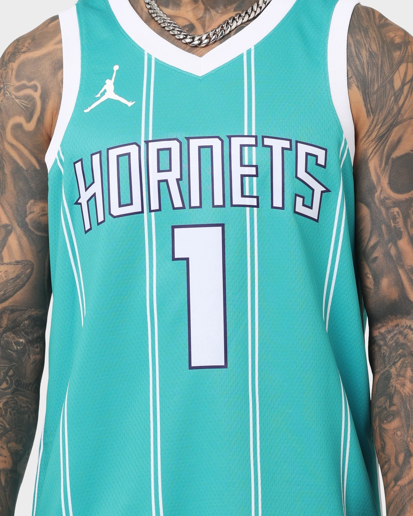 Tagless Comfort Jordan Charlotte Hornets LaMelo Ball #1 Icon Swingman 22/23 Jersey Rapid Teal