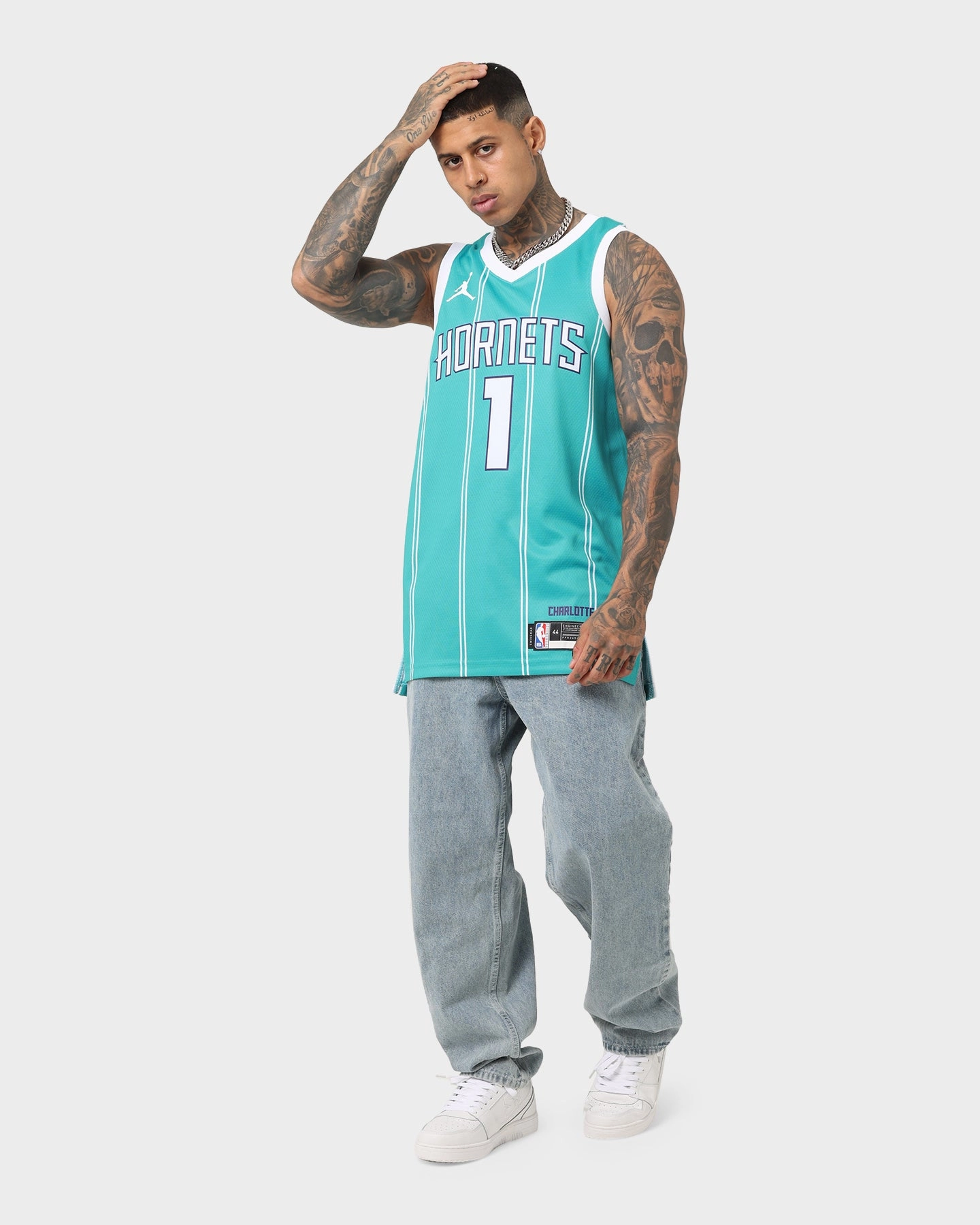 Easy Care Material Jordan Charlotte Hornets LaMelo Ball #1 Icon Swingman 22/23 Jersey Rapid Teal
