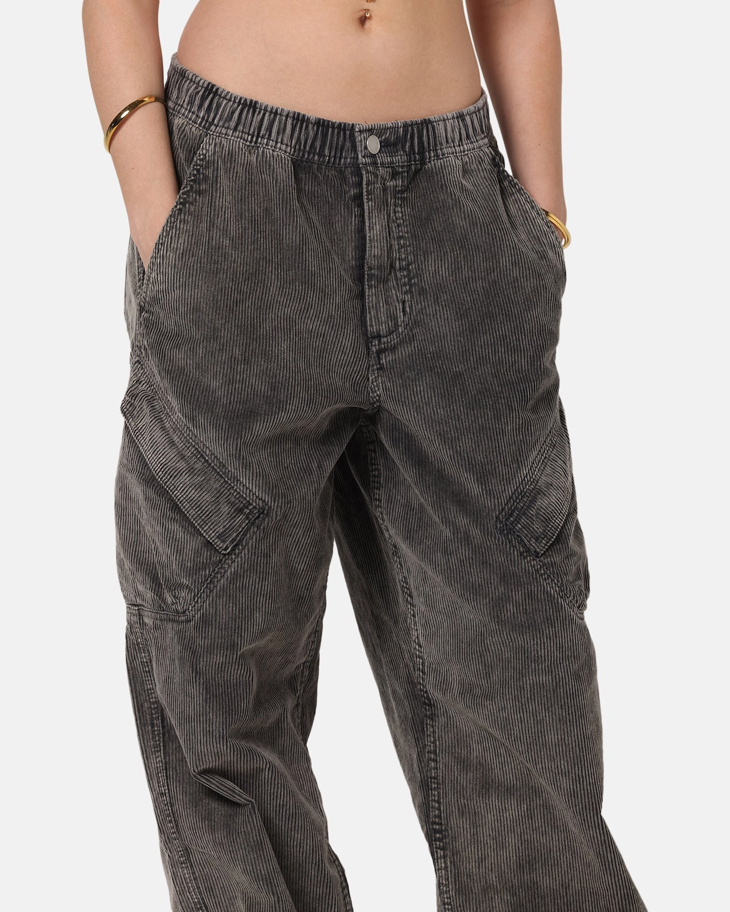 Jordan Flight Chicago Corduroy Pants Black Casual Office