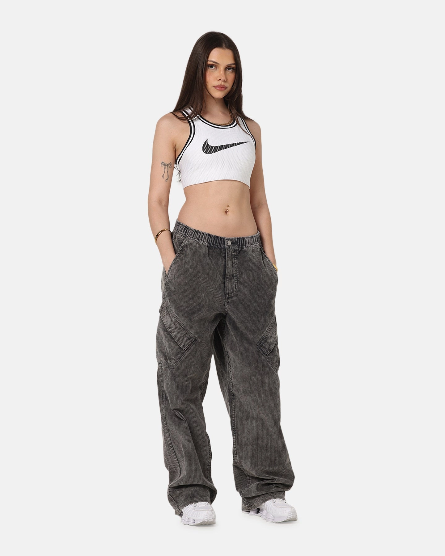 Modern Layer Jordan Flight Chicago Corduroy Pants Black