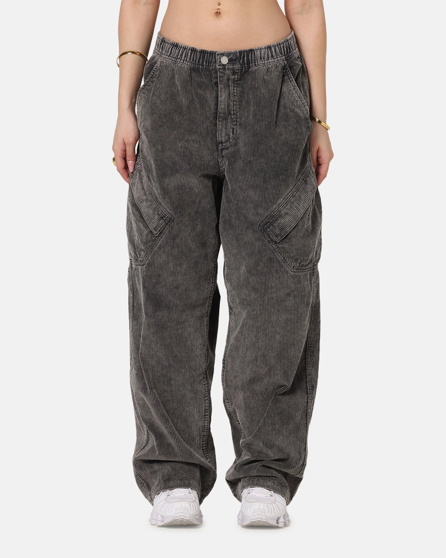 Daily Wear Jordan Flight Chicago Corduroy Pants Black