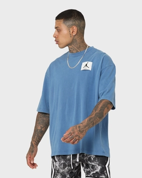 Jordan Flight Essential Washed Oversized T-Shirt True Blue Casual Style Wear