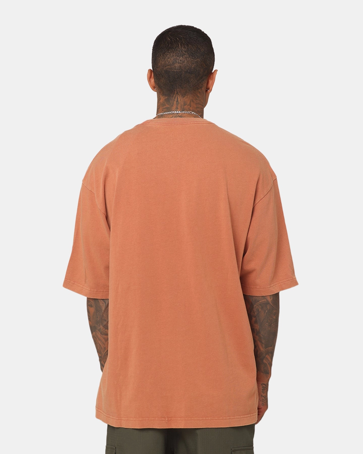 OversizedSilhouette Street Comfort Style Jordan Flight Essentials Oversized Crewneck T-Shirt Sky J Orange