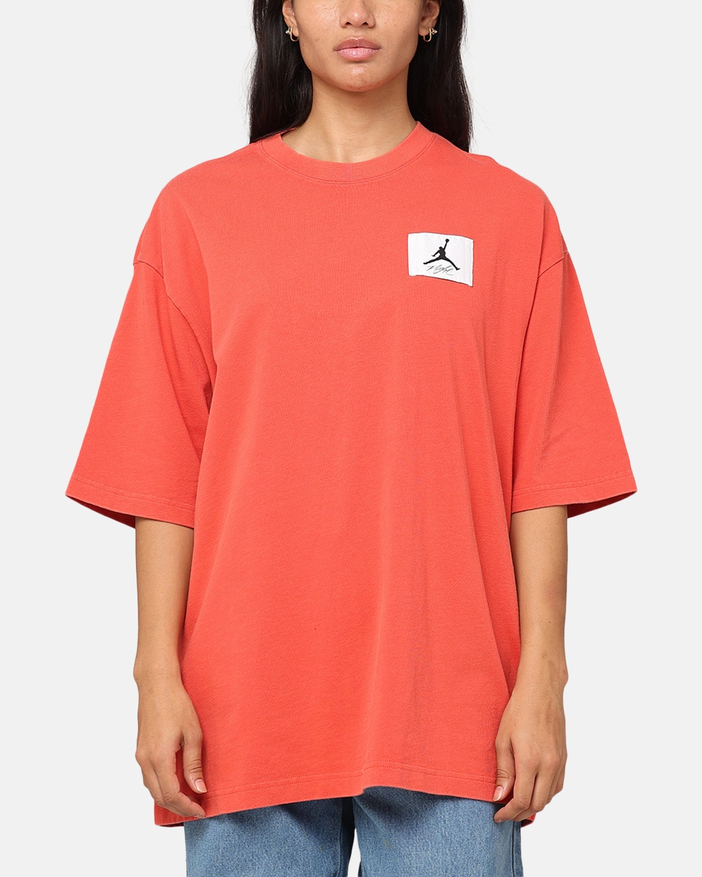 Jordan Flight Essentials Oversized T-Shirt Lobster Lightweight Comfort Wear