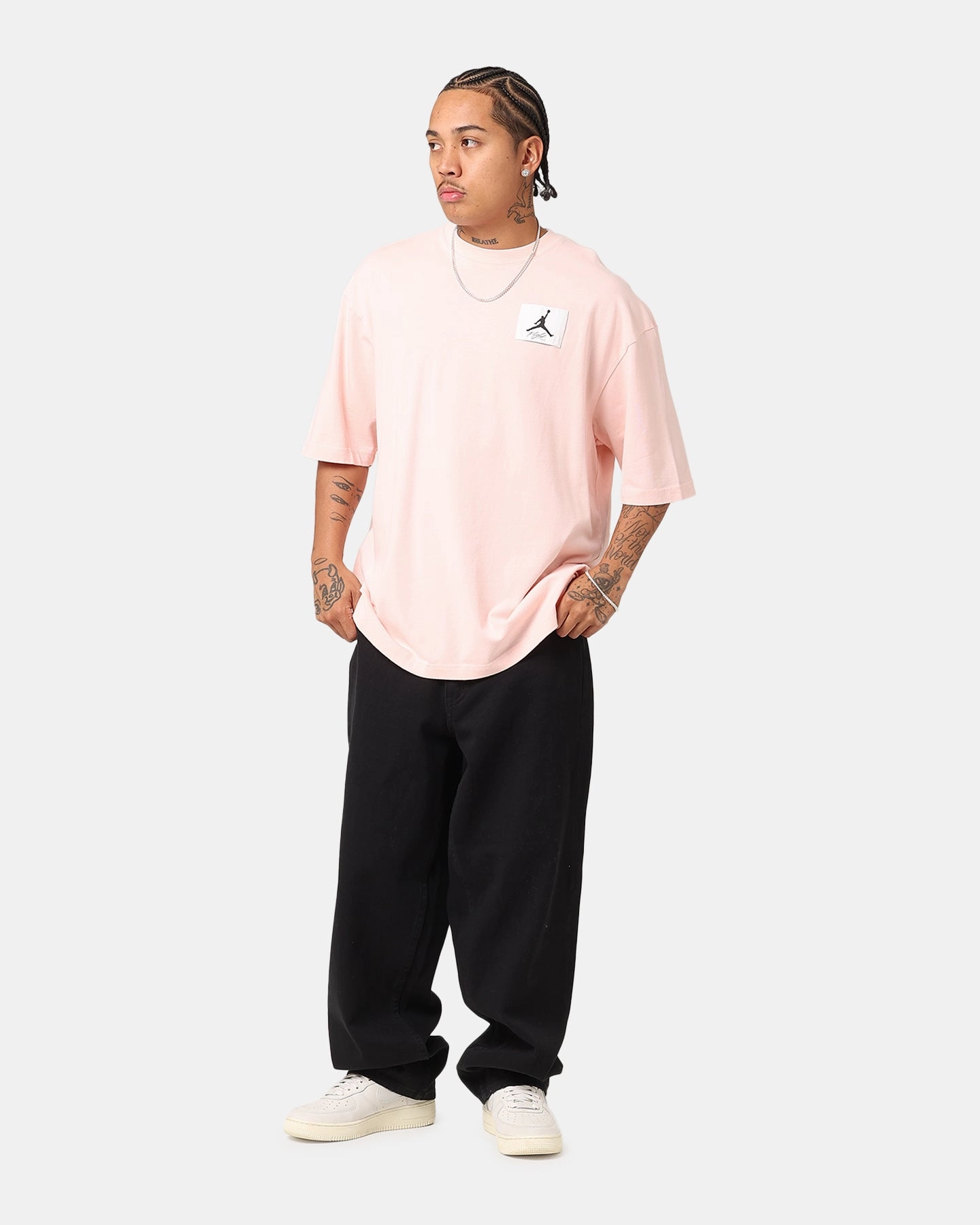comfortable top Jordan Flight Essentials Oversized T-Shirt Pink