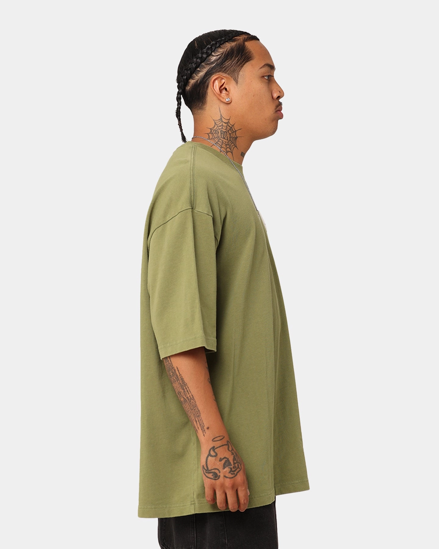 Fun and Playful Jordan Flight Essentials Oversized T-Shirt Sky J Light Olive
