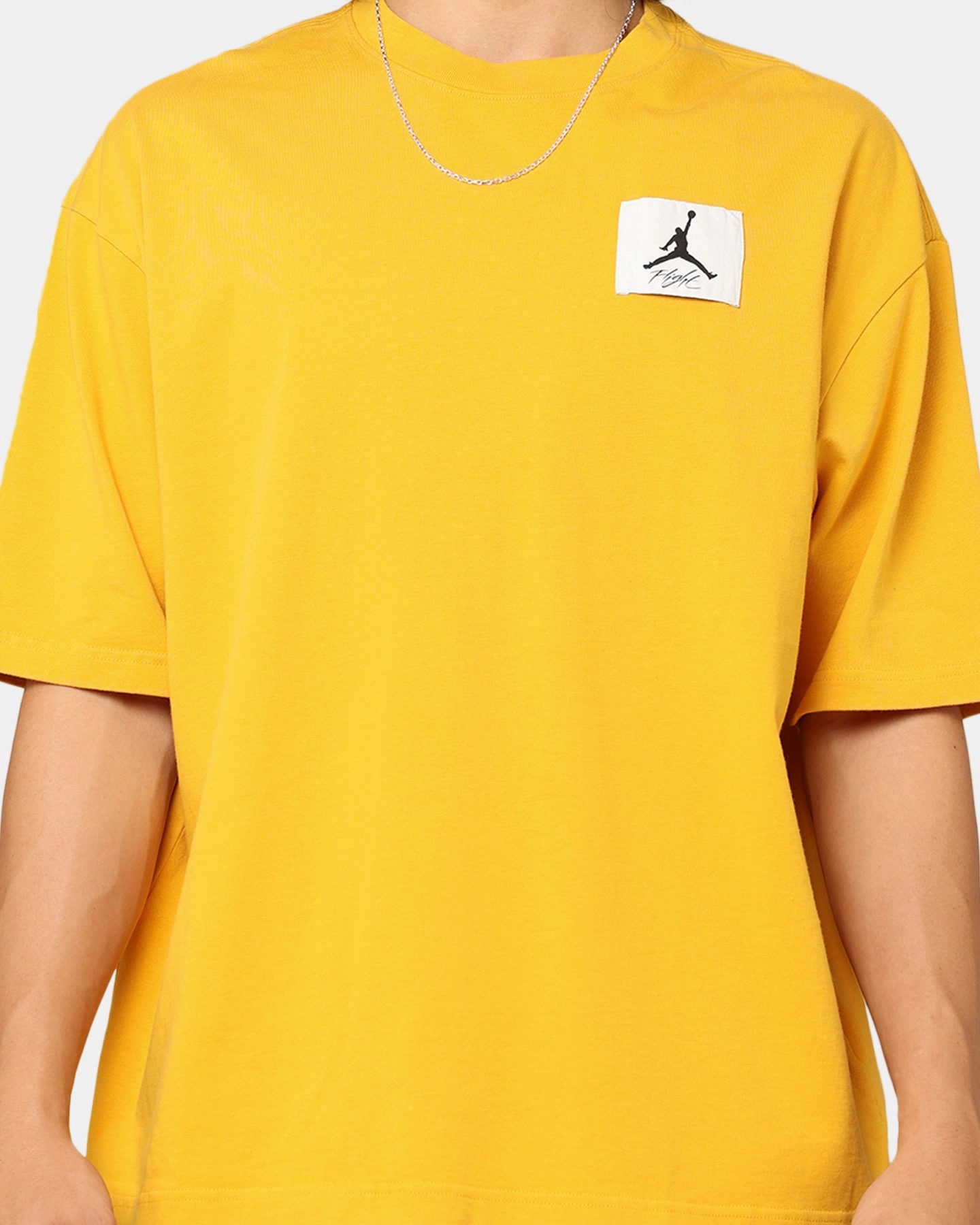 EasyCareFabric comfortable option Jordan Flight Essentials Oversized T-Shirt Yellow Ochre