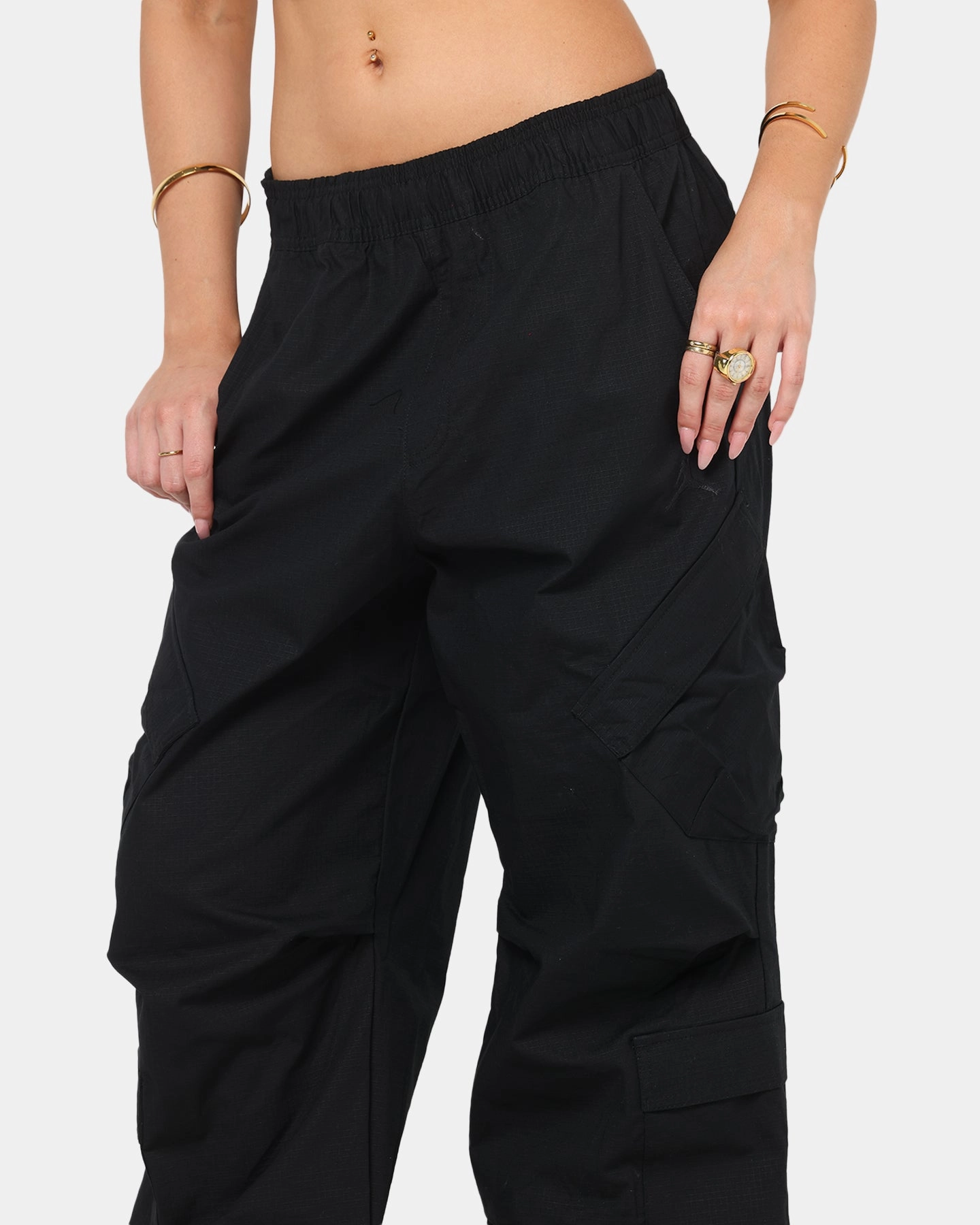 Jordan Flight Utility Pants Black Ready For Action GussetedCrotch