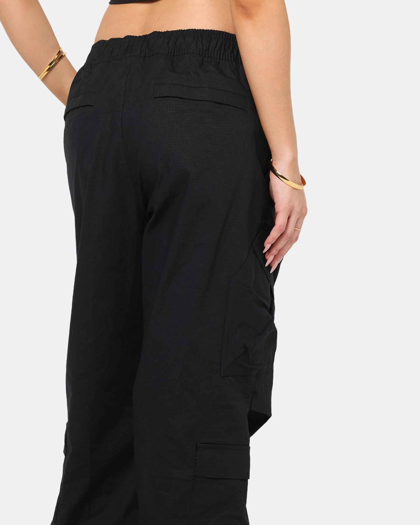 Jordan Flight Utility Pants Black Chic Design ReflectiveTrim