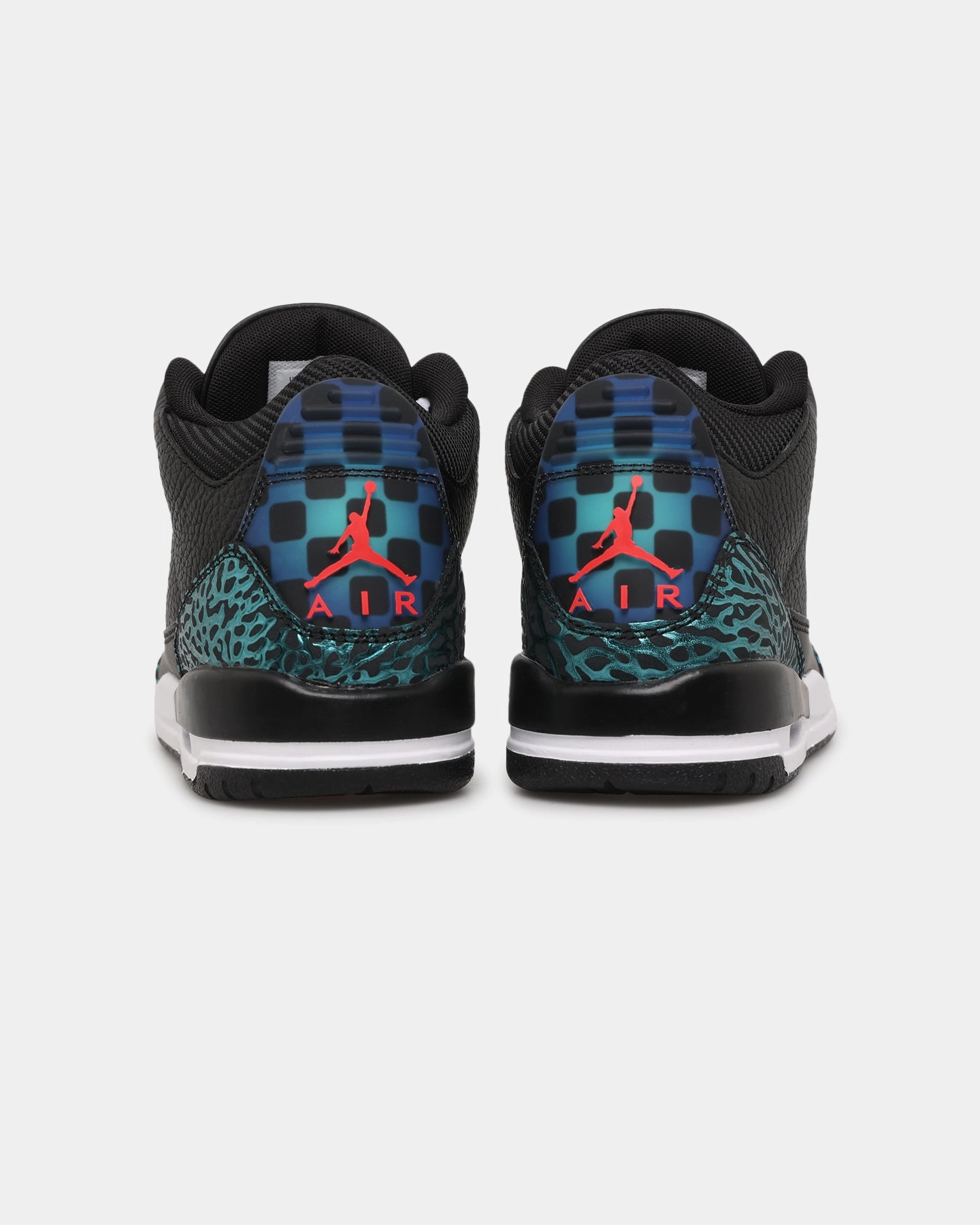 Jordan Kids' Air Jordan 3 Retro "Moto" (GS) Black/Red Ultra Soft Insole Classic Vibe