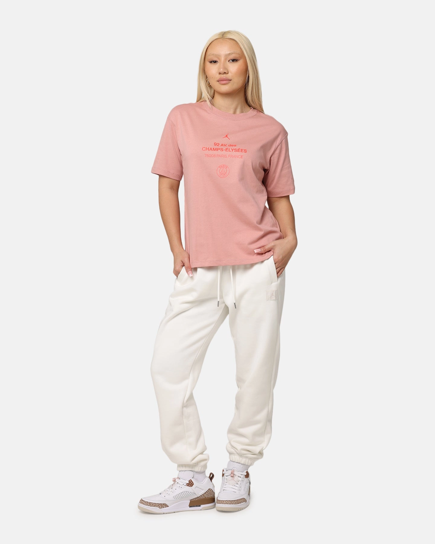 Jordan Women's Flight Fleece Pants Sail HighRiseWaistband