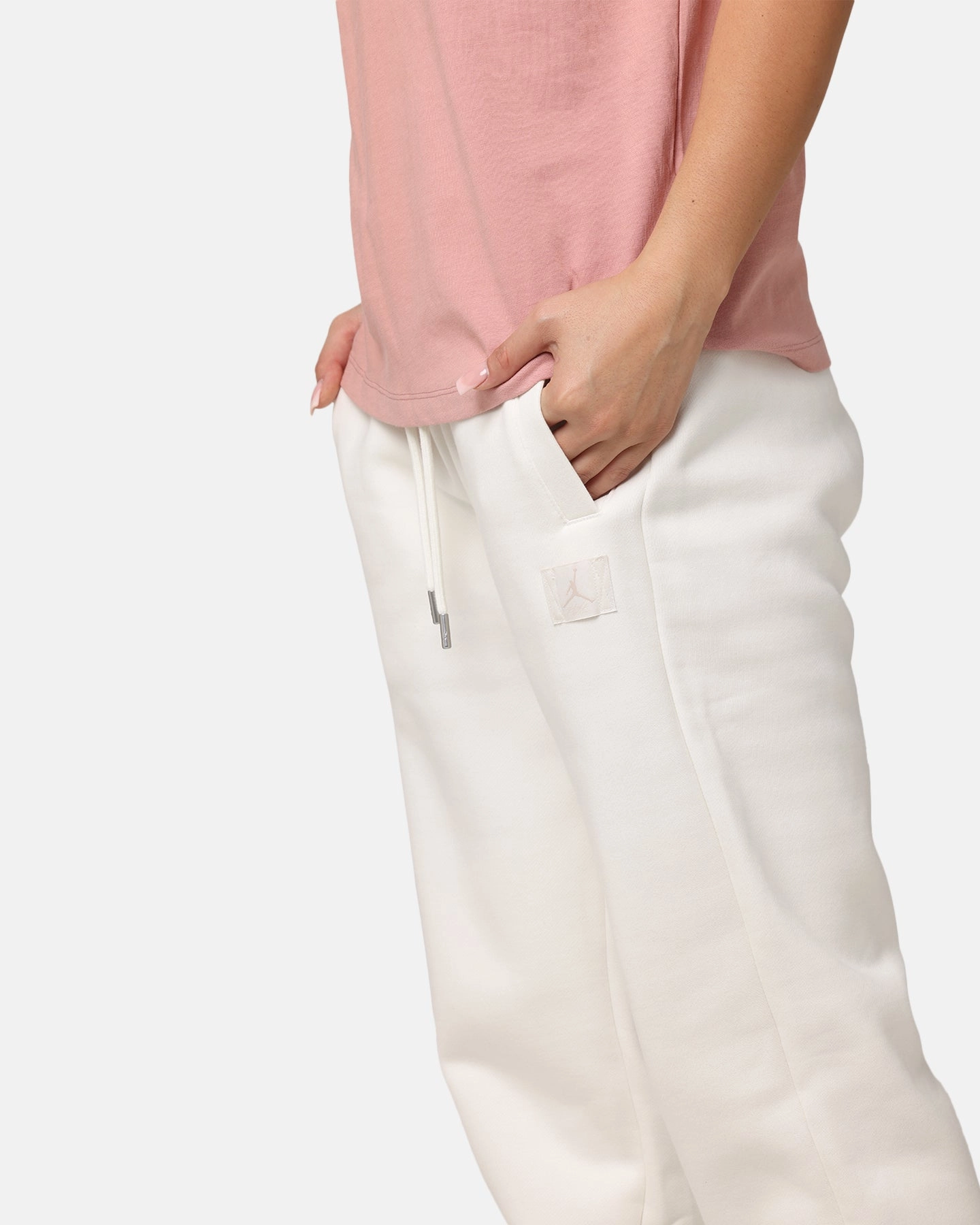 Mid Rise Jordan Women's Flight Fleece Pants Sail
