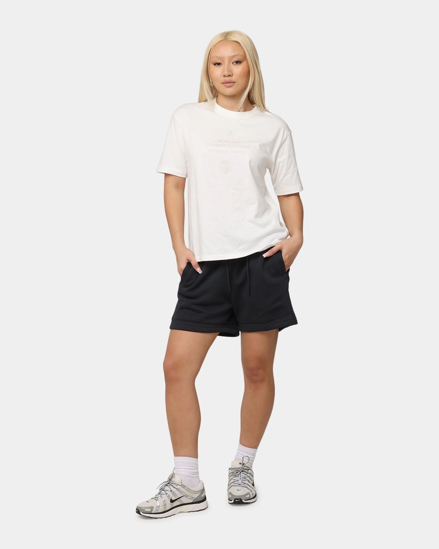 Urban appeal Jordan Women's Paris Saint-Germain Brooklyn Fleece Graphic Shorts Off Noir