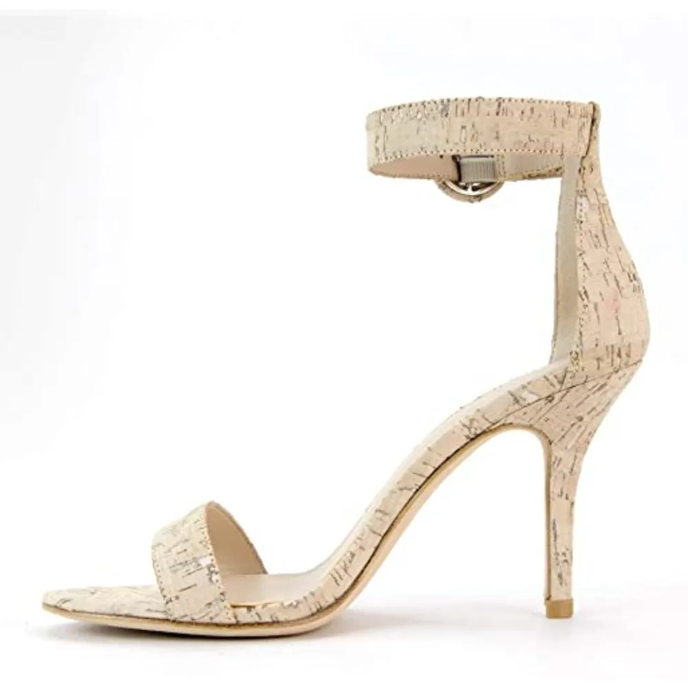 Kallie Washed Cork White Pelle Moda Sandals