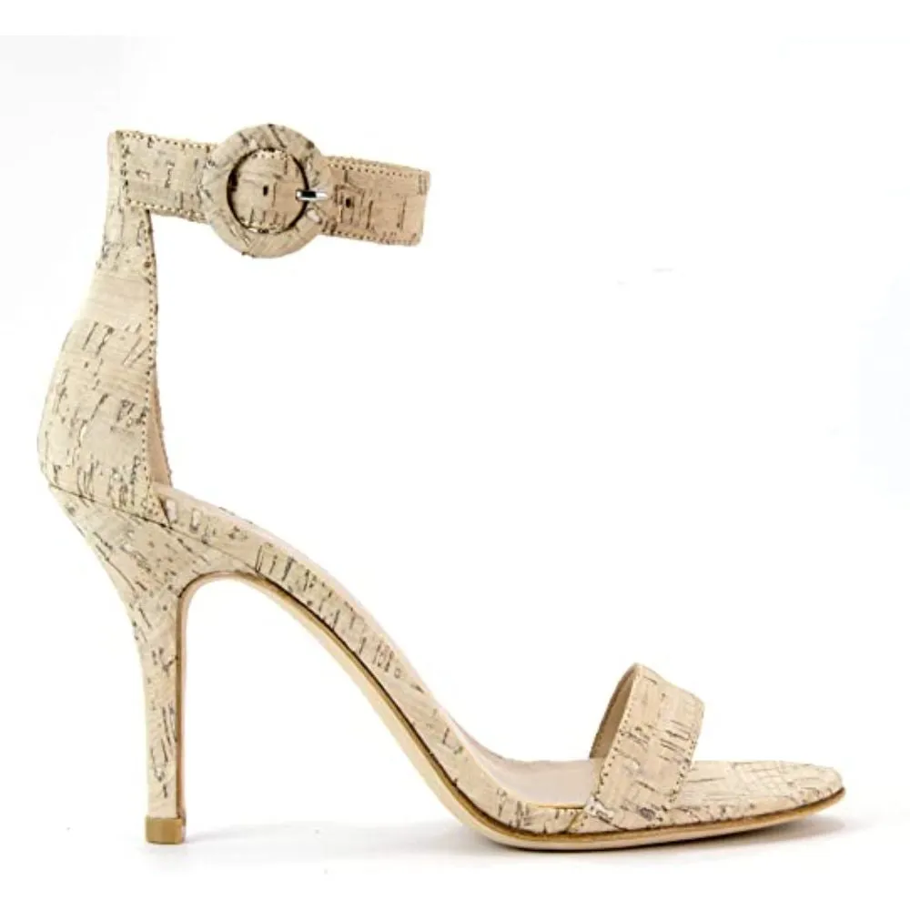 Kallie Washed Cork White Pelle Moda Sandals