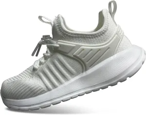 KESCOO Kids Sneakers Breathable Lightweight Boys Girls Sports Running Shoes Slip on Walking Tennis Shoes