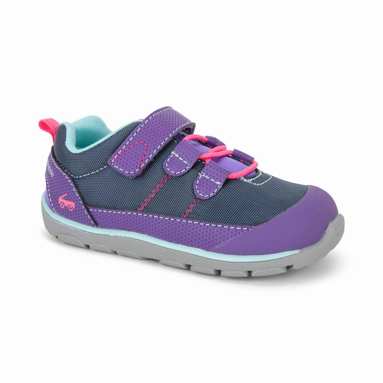 Kid's Girl Athletic Shoe In Summit Purple Pressure Dispersion Insole Premium Material