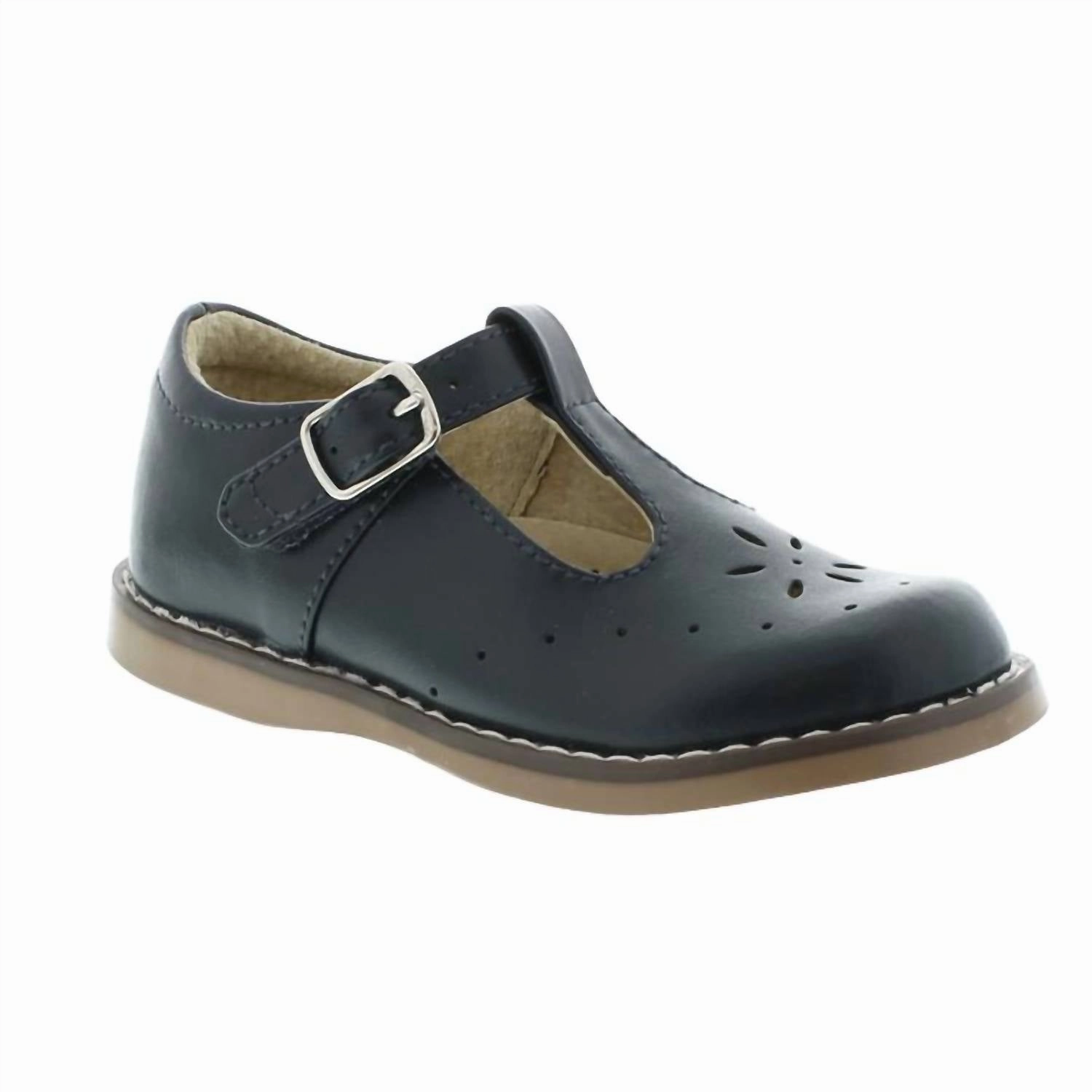 RubberHeel Kid's Sherry Dress Shoes In Navy