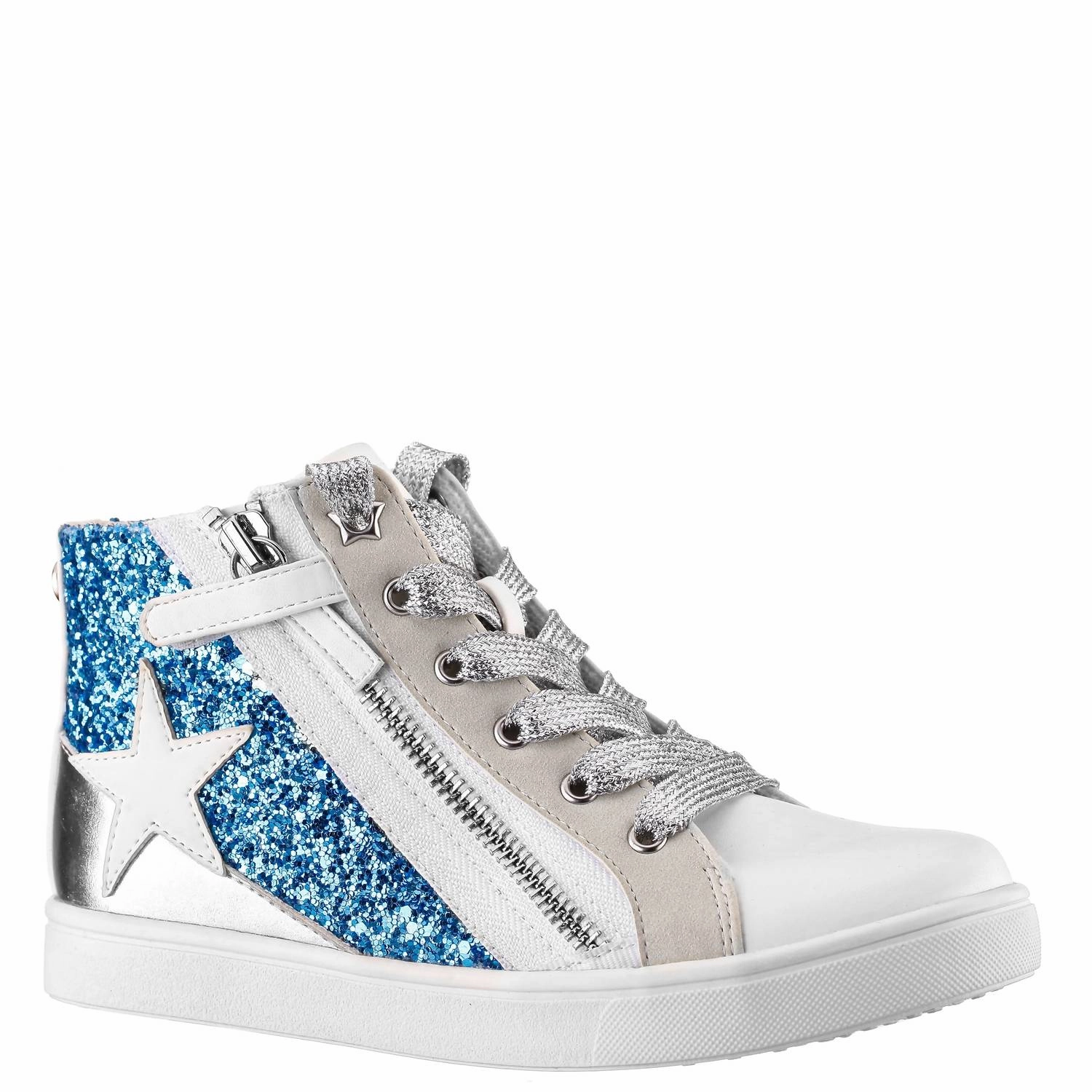 Work Comfort Fashion-forward flair Kid's Yuti Sneakers In Blue