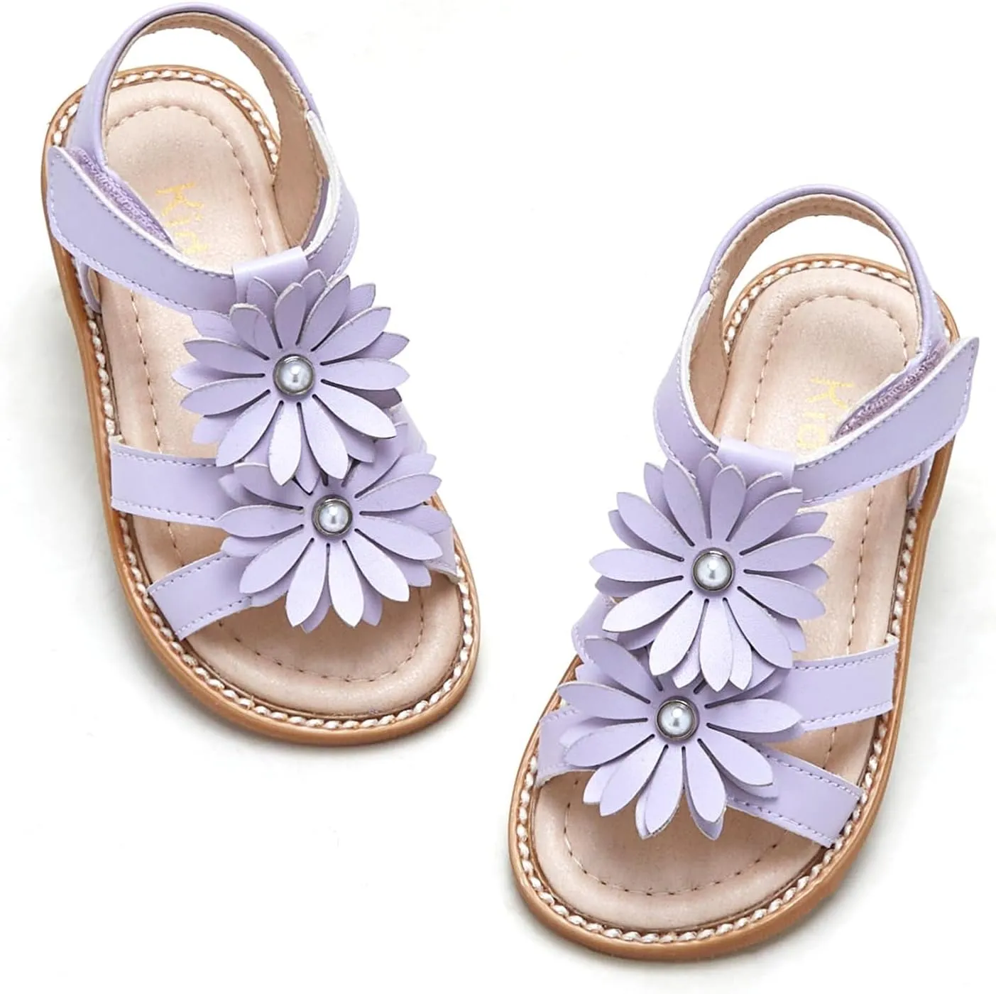 Kiderence Toddler Girls Sandals Little Girls Kids Shoes Girls Sandals Toddler