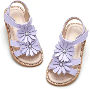 Kiderence Toddler Girls Sandals Little Girls Kids Shoes Girls Sandals Toddler
