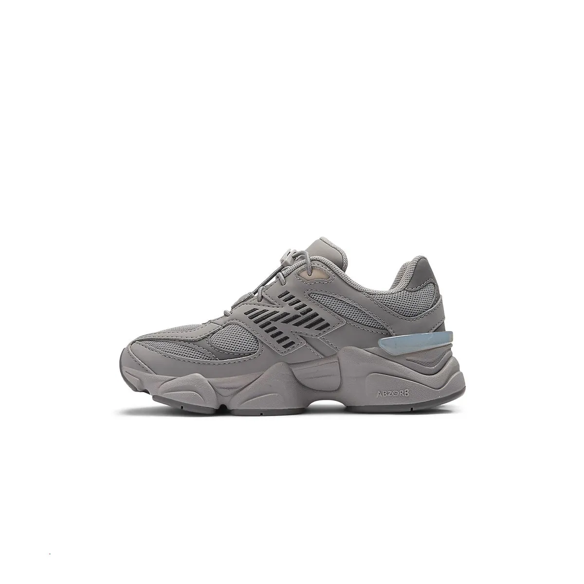 Kids 9060 'Shadow Grey Black' Hyperlock Technology Reactive Rebound