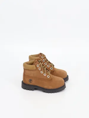 Kids Boy's Plain Ankle Boots,Brown