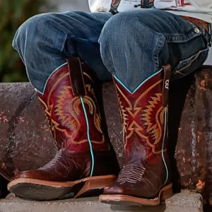 Kids Cowboy Boots- Anderson Bean Moka Pit Bull K7062