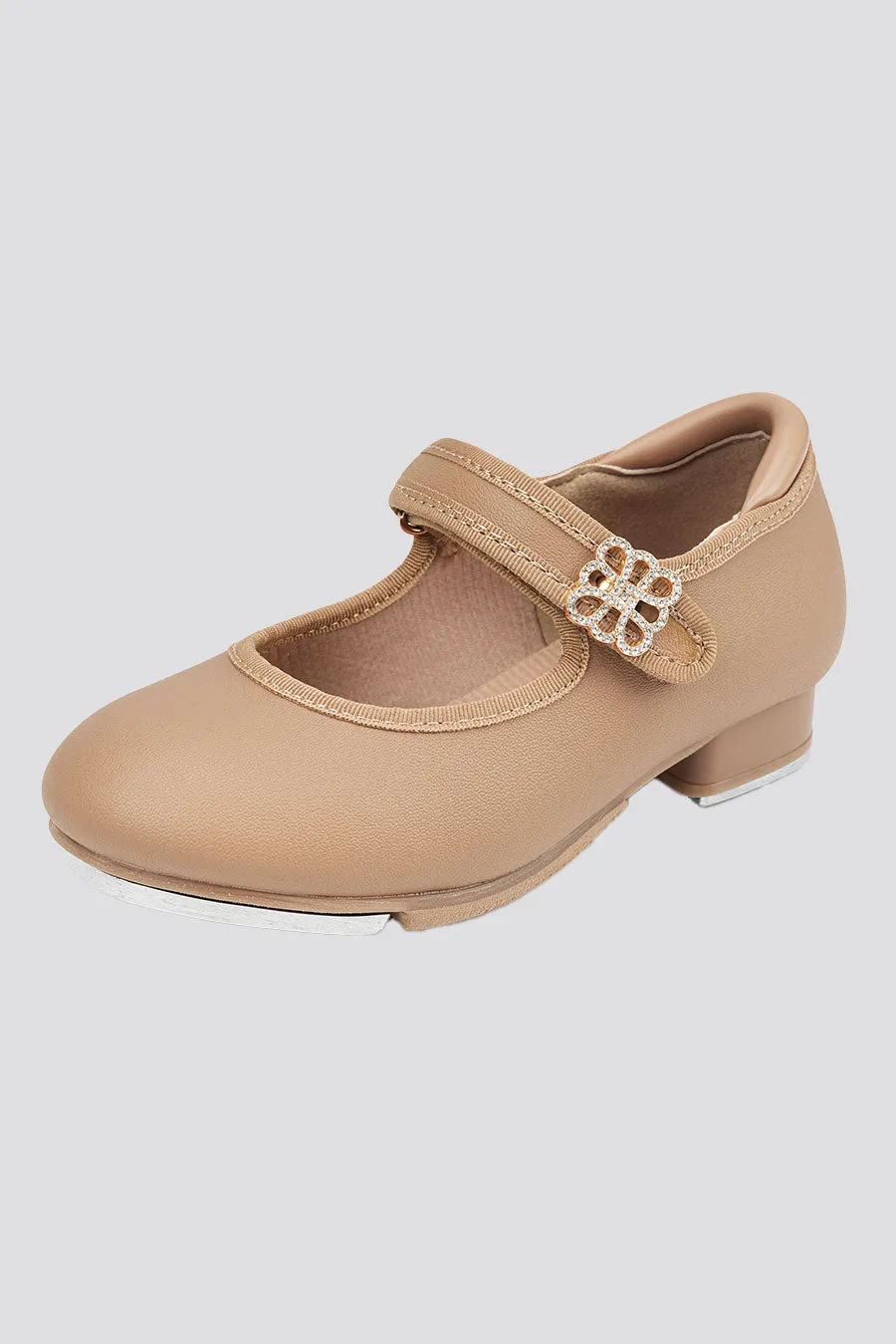 Kids Floral buckle Tap Shoes