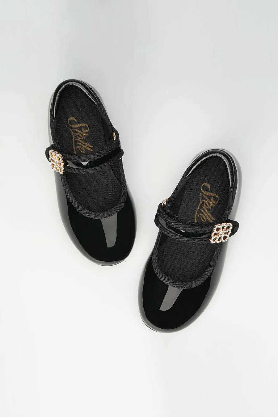 Kids Floral buckle Tap Shoes