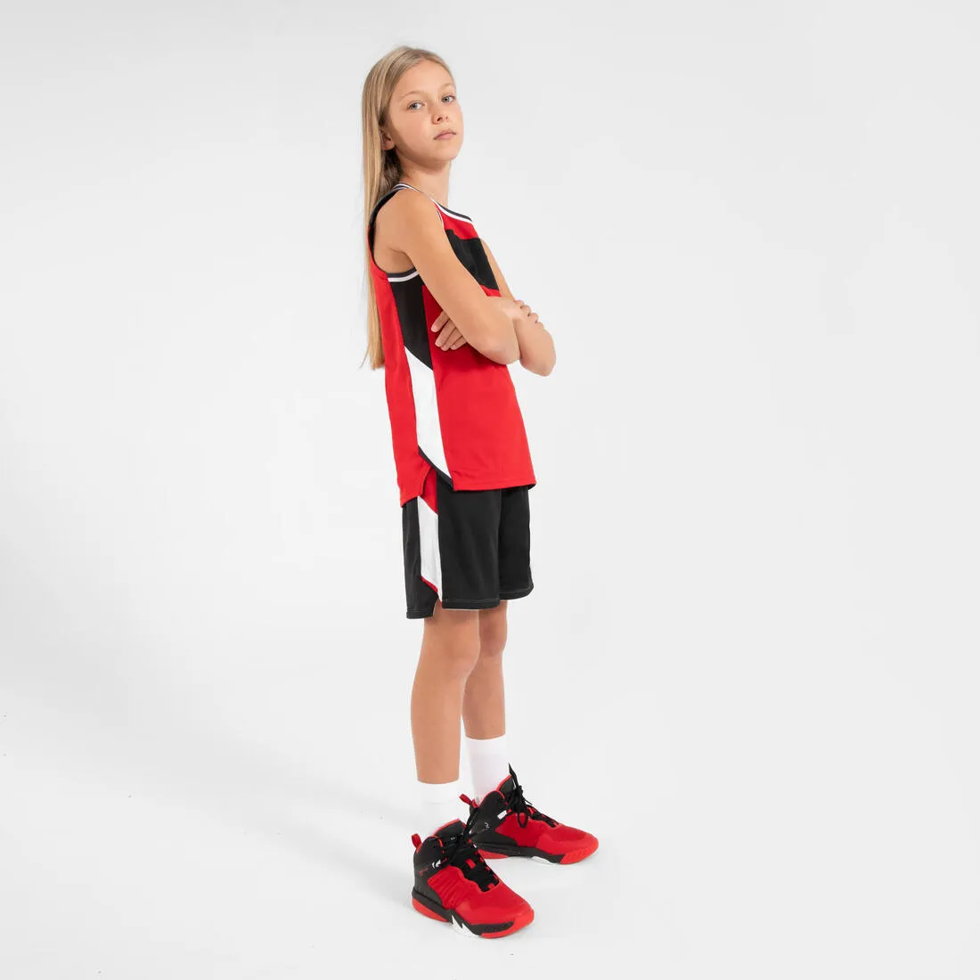 Kids' Intermediate Basketball Shoes SS500H