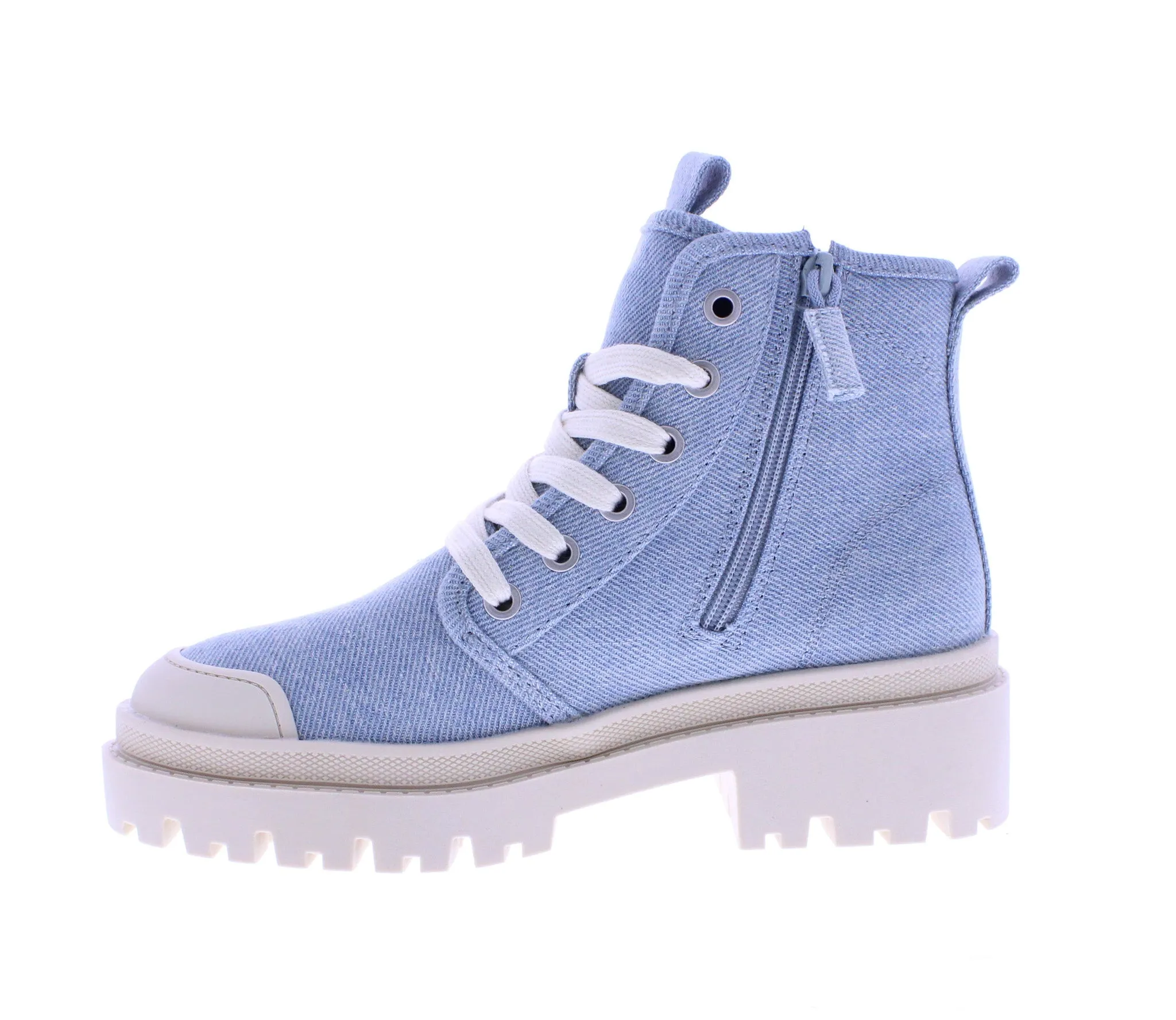 Kids Lace Up   Zipper Boot